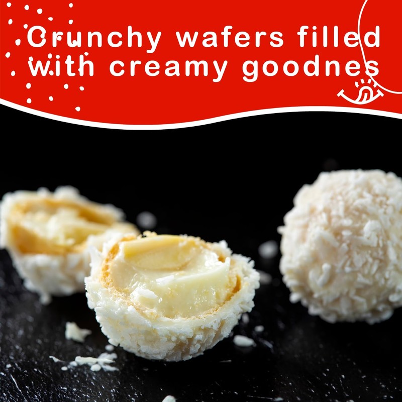 Ferrero Rocher Raffaello, Bulk 1 Pack, 15 Count total, Individually