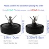 Blender 7 Fin Extractor blade assembly with rubber gasket compatible