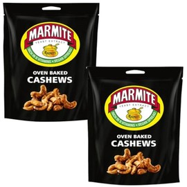 Marmite Creamy Cashews 90g (2 Pack Bundle)