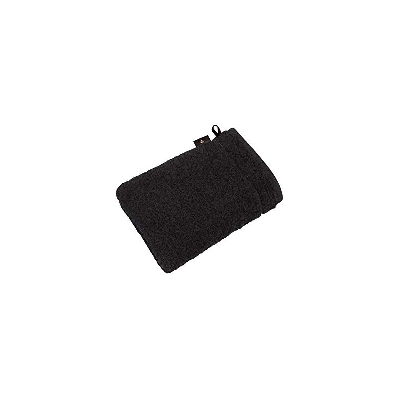 Vossen Wash mitt black size 16x22 cm