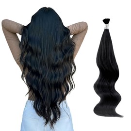ABH AMAZINGBEAUTY HAIR I Tip Hair Extensions Real Hair Extensions Bondings 60 cm Straight Colour #1 Jet Black Invisible Silky Straight Remy Extensions Real Hair Tips 50 g 50 Strands