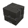 LilBit Infinity Cube, Aluminium Alloy Toy Cubes, black