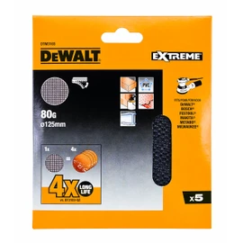DTM3103 Mesh Sanding Discs 125mm 80G (Pack of 5)