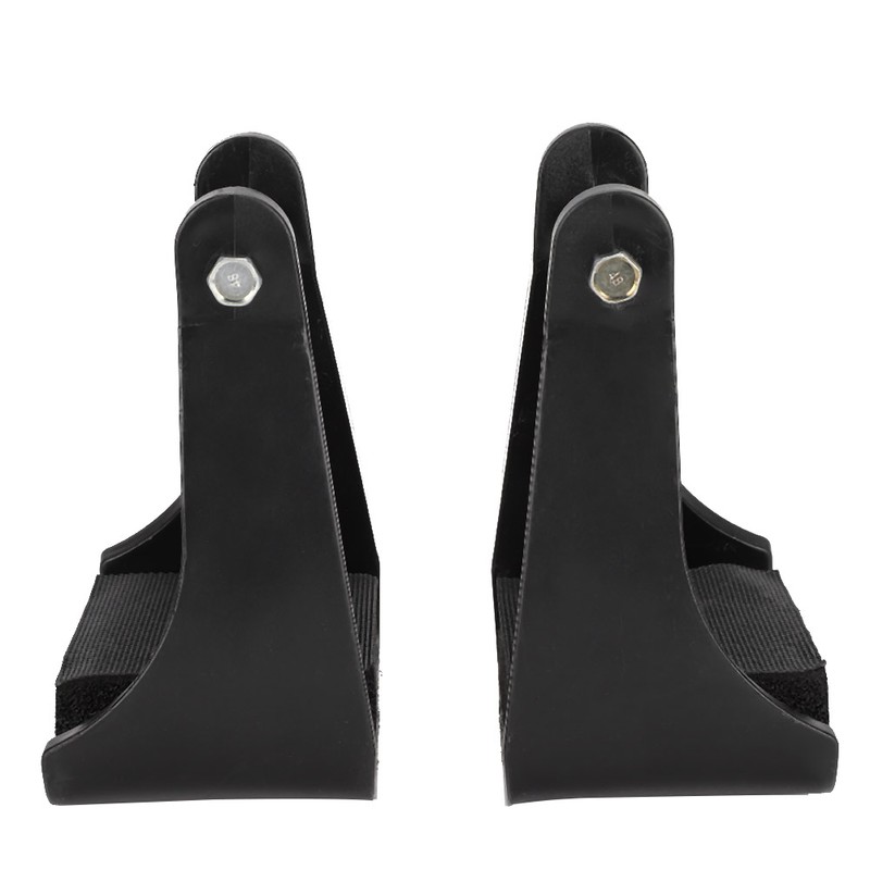 POM Plastic Stirrups Western Horse Riding Safety Saddle Trail Black