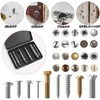 ANZOBEN Screw Removal Bit Stainless Steel Screw Removal Bit Extractor,