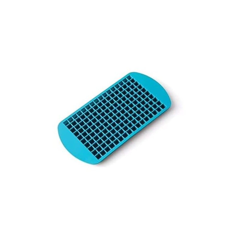 Houdini Crushed Ice Cubes Tray, Produces 160 Mini Cubes, Blue
