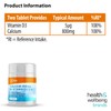 Calcium 800mg and Vitamin D3 5μg per Serving /90 Tablets