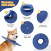 Dog Recovery Collar,Dog Soft Cone Collar Alternative After Surgery,Adjustable,Breathable E