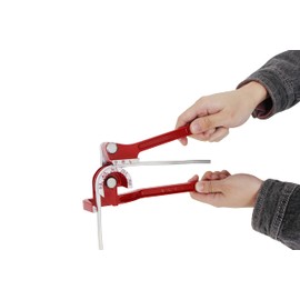 MaxWorks 50557 3 Size 1/4” 5/16” 3/8” 180 Degree Aluminum Pipe Tube Bender Lever for Water, Gas, Brake Line, and Pipe Applications