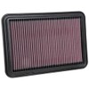 K&N Filtro de Aire de Motor Reutilizable y Lavable, para