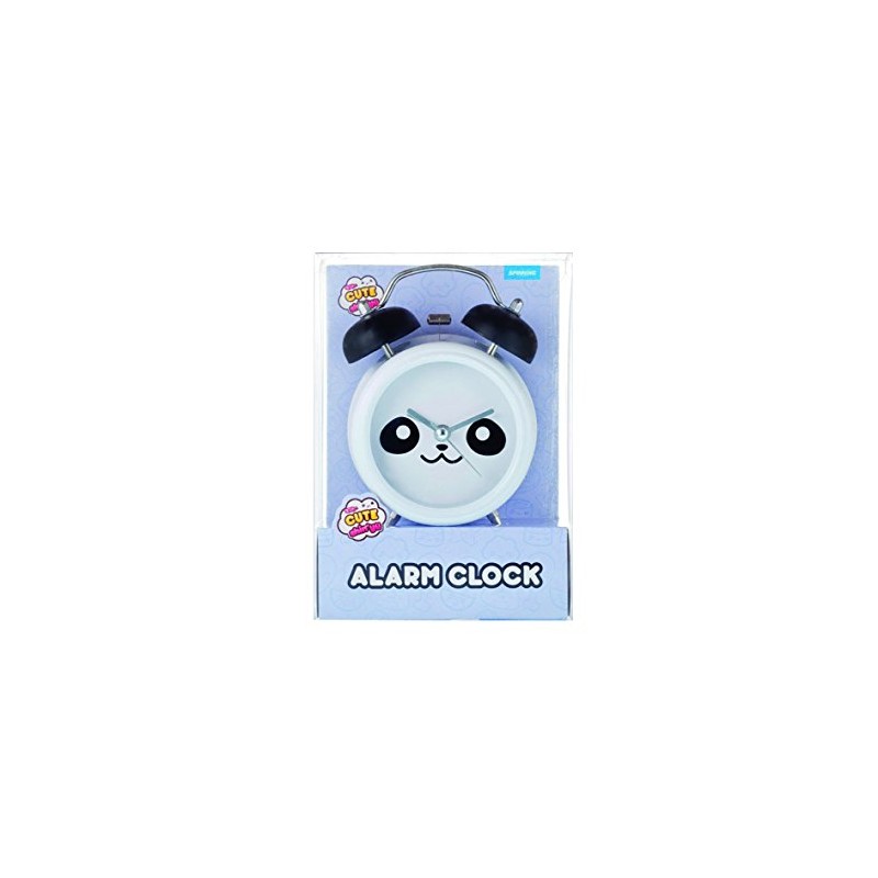 Gift Republic Shin Yu Panda Alarm Clock, Acrylonitrile Butadiene Styrene