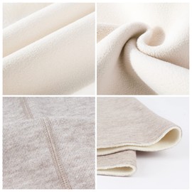 MilyaDE Winter Imitation Cashmere Velvet Kidney Warmer Back Warmer Hip Warmer Women Men Seniors Waist Warmer Abdominal Protection Stomach Care Elastic Waist Support, A-camel