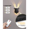 Fuloon Antler Night Light with Remote Control, Adjustable Deer Wall