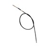 sourcing map Black Motorcycle Motorbike Front Brake Cable Wire Replacement