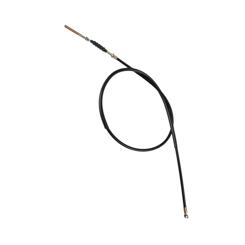 sourcing map Black Motorcycle Motorbike Front Brake Cable Wire Replacement