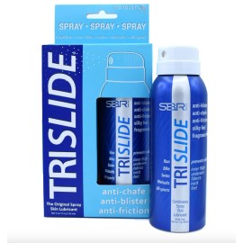 Trislide SBR Sports TriSlide Skin Lubricant 4oz Aerosol Spray - Anti-Blister / Chafing