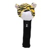 Club Cover, Plush Nylon Cute Tiger Protective Animal Headcover for