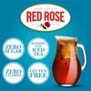 Red Rose Family Size Iced Tea 24 Individually Wrapped Tea