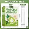 2 Sticks Organic Matcha Collagen Powder Organic Premium Matcha Without