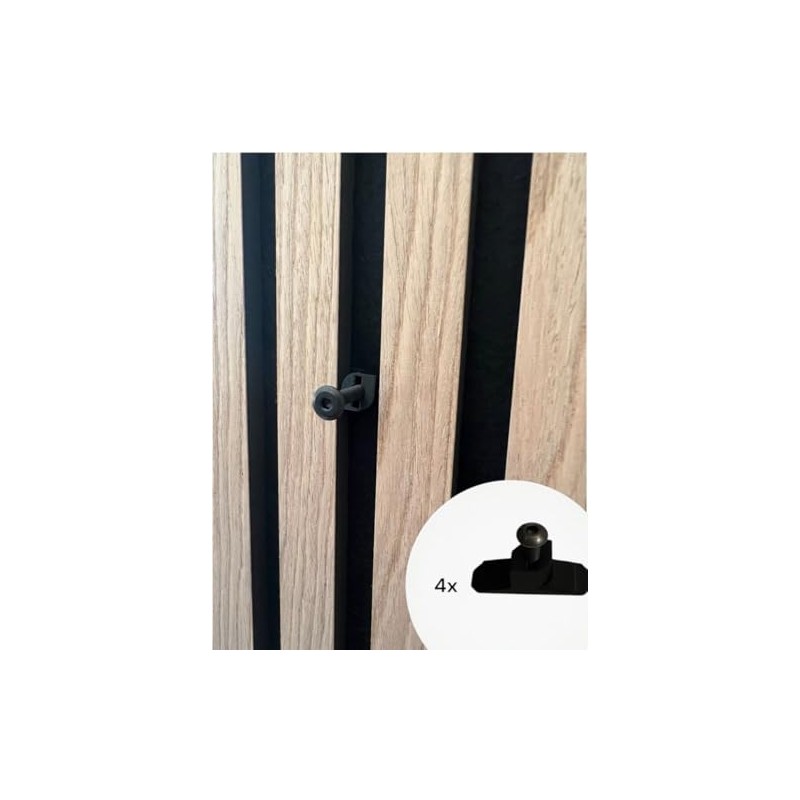 Vleugel M5 Screw Clip for Acoustic Wall Panels - Acupanel