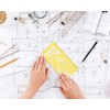 Traceease Map Drafting NATO Troop Template Drawing Stencil,Designing Template Measuring