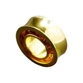 MAGICYOYO Unresponsive Yoyo Ball Bearings, Pack of 2 Golden Plated 10 Ball Yoyo Bearings and 6 Axles (8MM/10MM/12MM) + Bearing Remover