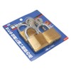 AII IB-014 Padlock with 3 Keys, Width of Main Unit,