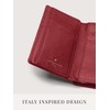 Lazarotti Bologna Leather Wallet 14 cm, red