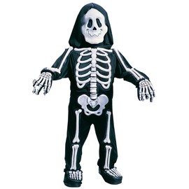 Fun World Boys Costumes Baby Totally Skelebones Infant-and-toddler-costumes, Black/White, Large 4-6 US