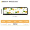 NETILGEN Refrigerator Door Handle Covers, Brown Flower Fridge Handle Cover,