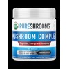 Pure Shrooms - Adaptogenic Shrooms Powder - 100 Servings -