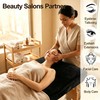 Givanlee Lash Bed Topper,Ergonomic Massage Table Pad,Foldable,23.6"W *70"L