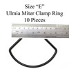 Ulmia "E" Size Miter Clamp Ring 10 Pack