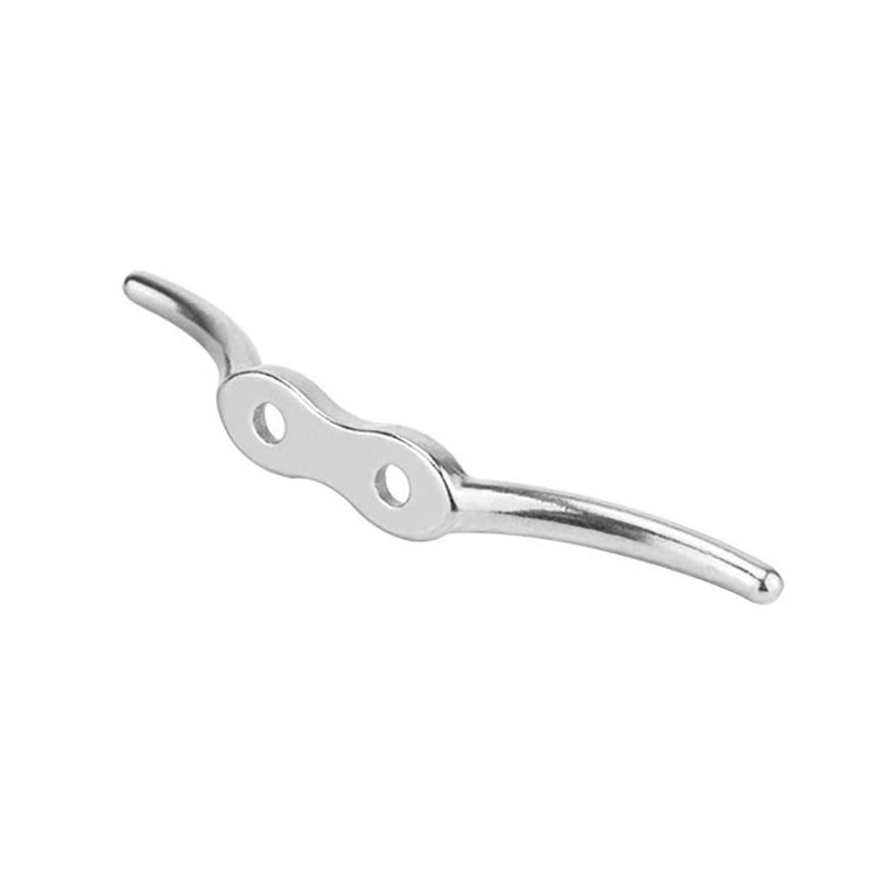 POFET 2pcs Marine Grade 316 Stainless Steel Flagpole Rope Cleat