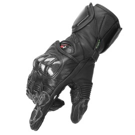 KEMIMOTO Motorcycle Gloves Men Carbon Fiber Motorcycle Gloves, ESA Padding & Touch Screen Function, Non-Slip Palm for Racing, Motorcycle, Bike, Scooter, Hunting, Everyday Riding