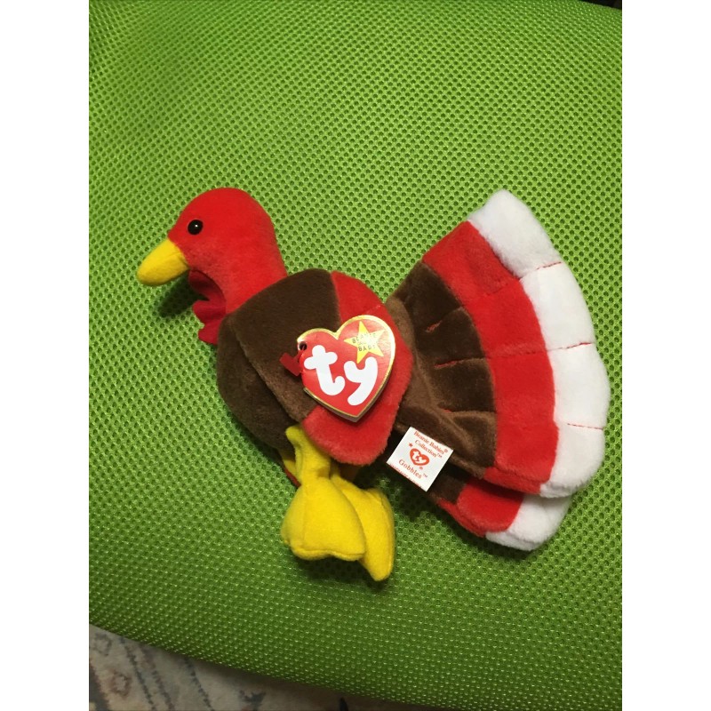 Ty Original Collector 1996 Gobbles the Turkey Ty beanie baby