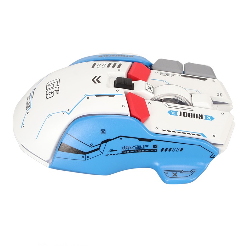 Wired Gaming Mouse 10 Button Macro Programmable 13 RGB Lighting