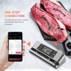 Wireless Smart Meat Thermometer with Dual-Sensor Probe, 500FT Remote Monitoring,