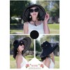Packable Extra Large Brim Floppy Sun Hat Reversible Flora UPF