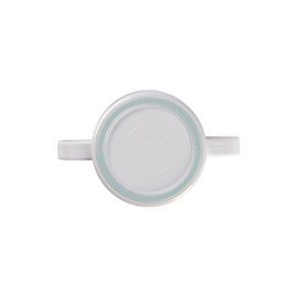 Henkeltasse mit Motiv Ente Edda Lou, abnehmbarem Trinkaufsatz und rutschfester Unterseite, für Jungen und Mädchen