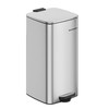 SONGMICS Kitchen Trash Can, 8-Gallon (30 L) Trash Bin, Stainless