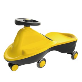 Joybay Sports Series LED Wheeled Swing car, Come Fully Assembled! (Citrus Yellow)