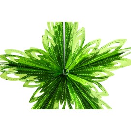 Christmas Concepts® 16” (1.3ft) Large Foil 3D Star Hanging Decoration – Christmas Trimming (Mint Green)