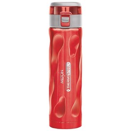 Stylish-500 Thermosteel Water Bottle, 16.9 OZ (500 ml) 18/8 Stainless Steel (Red)