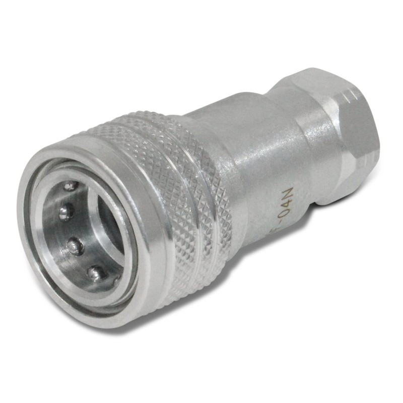 1/4” Ag ISO 5675 Hydraulic Quick Connect Pioneer Style Coupler