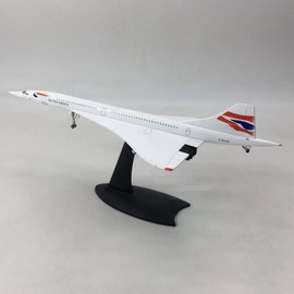 Smallterm 1/200 Concorde Supersonic Passenger Aircraft Air British Airways Model for Static Display Collection