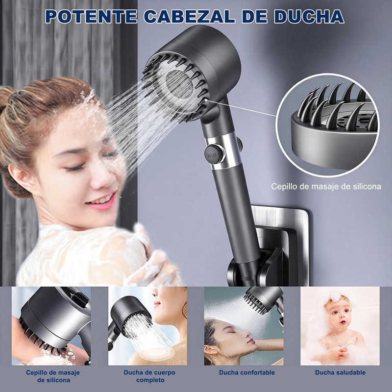 Cabezal de Ducha de Mano TXG RG-MX-03582 de Alta Presión