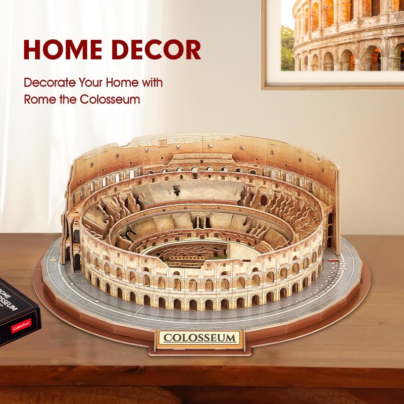 CubicFun 3D Puzzles for Adults Kids New Version Italy Rome
