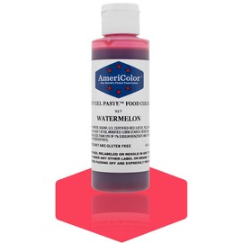 AmeriColor Food Coloring, Watermelon Soft Gel Paste, 4.5 Ounce