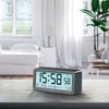 infactory Wireless Digital Alarm Clock: Digital Wireless Travel Alarm Clock